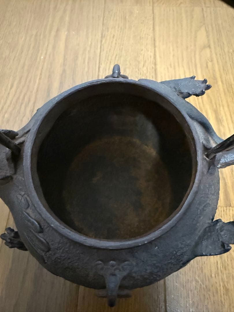 美品！！　分福茶釜　鉄瓶
