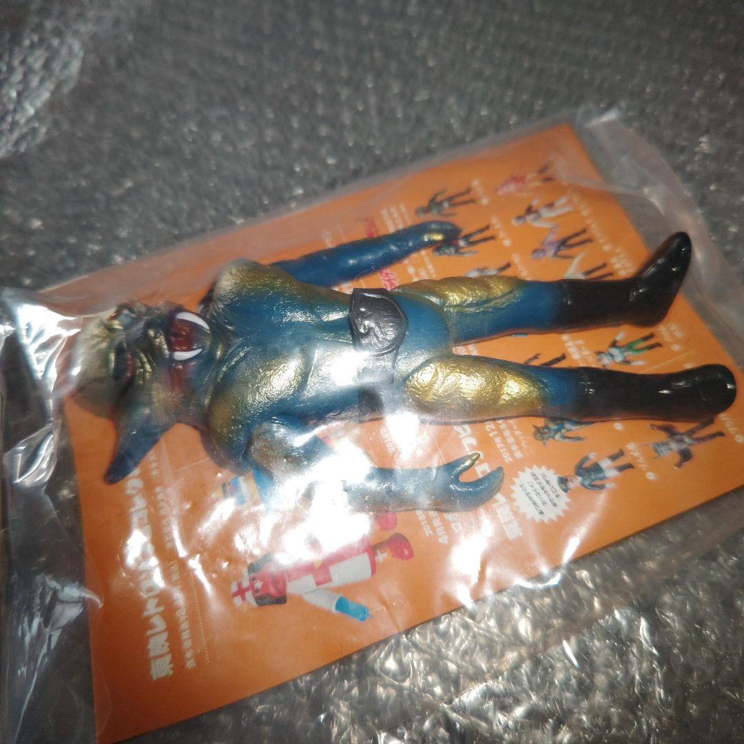東映レトロソフビコレクション　仮面ライダー　金色狼男　ミドル　未開封