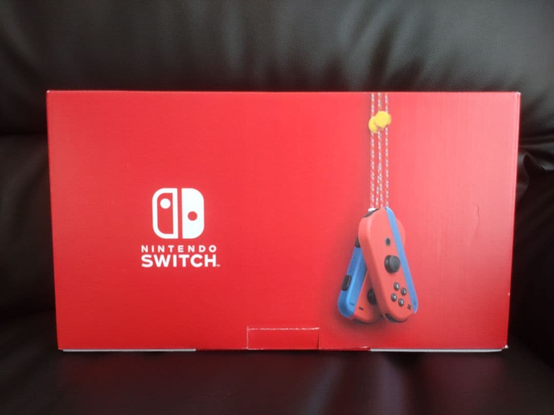 ☆美品☆ SWITCH/マリオレッド×ブルー セット　Switch マリオレッド