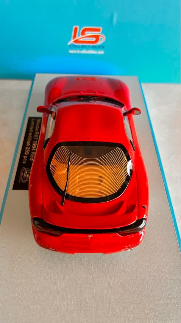 タイムセールマツダRX7 1994 赤 1/18 LS-COLLECTIBLES