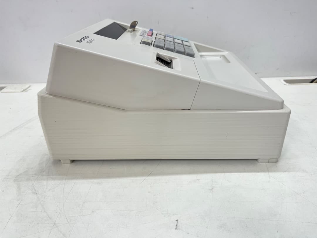 SHARP（シャープ）　電子レジスタ　XE-A147　ロール紙付　鍵付　f861