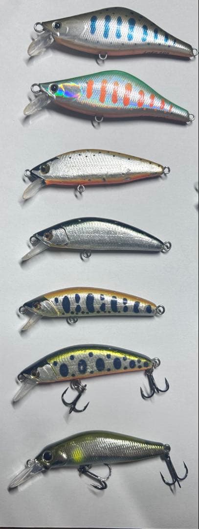 渓流ルアー引退セット