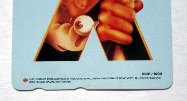 時計仕掛けのオレンジ　A Clockwork Orange 限定版カード