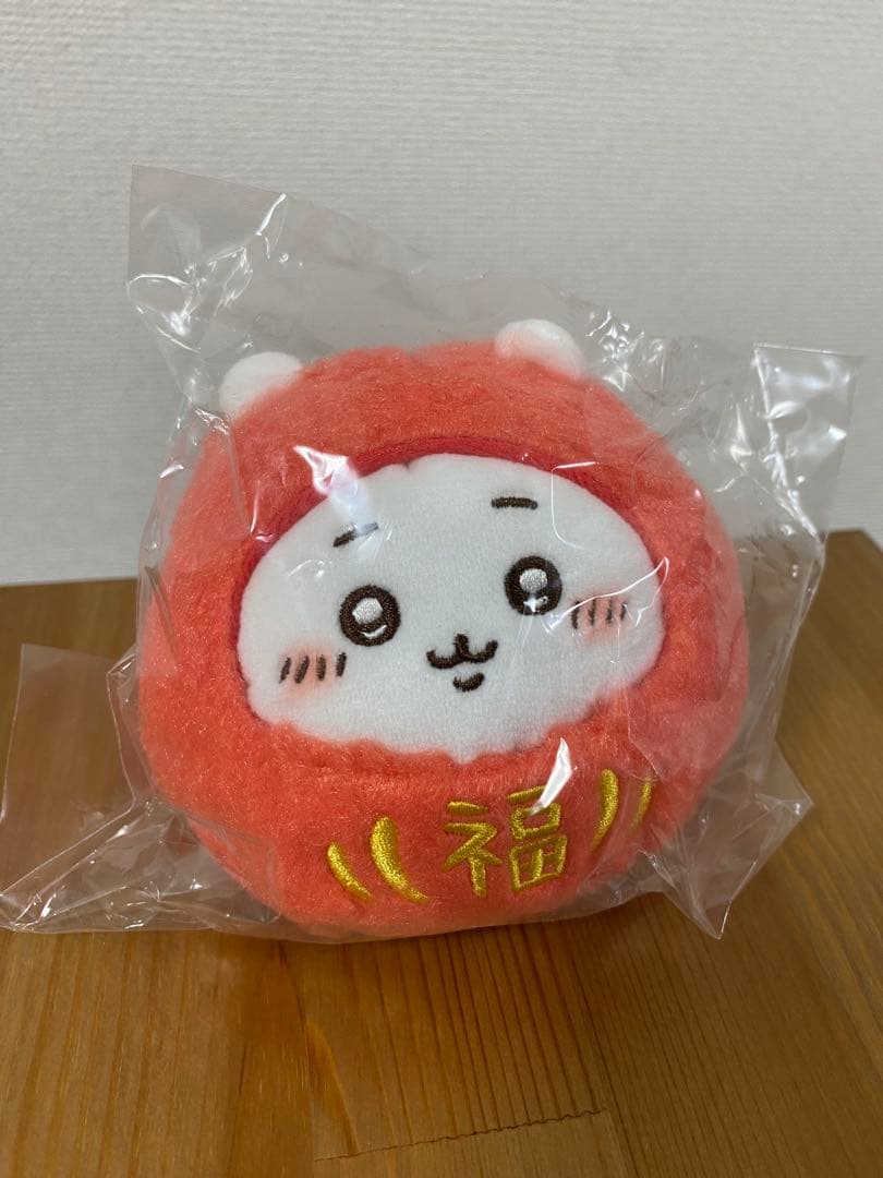 ちいかわ だるまになっちゃった！ ころりん起き上がりこぼしぬいぐるみ ハチワレ