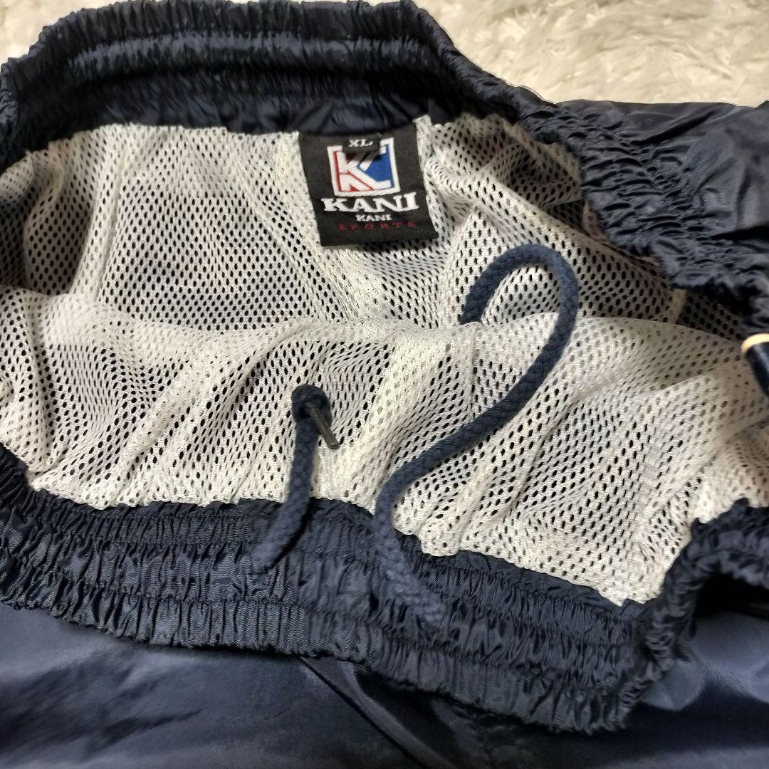 KANI セットアップ　ナイロンジャケット　ネイビー