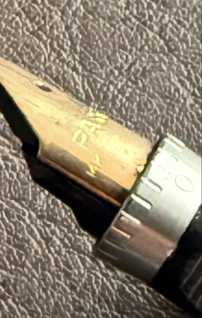 Parker パーカー スターリングシルバー F ペン先14K 万年筆