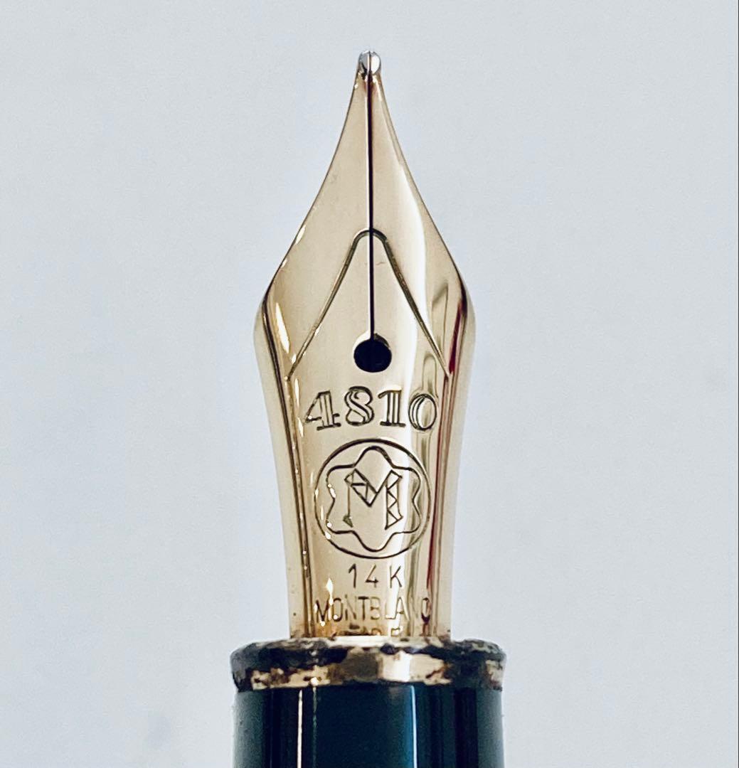 定価124,300円◆モンブラン 万年筆 マイスターシュテュック ペン先14K