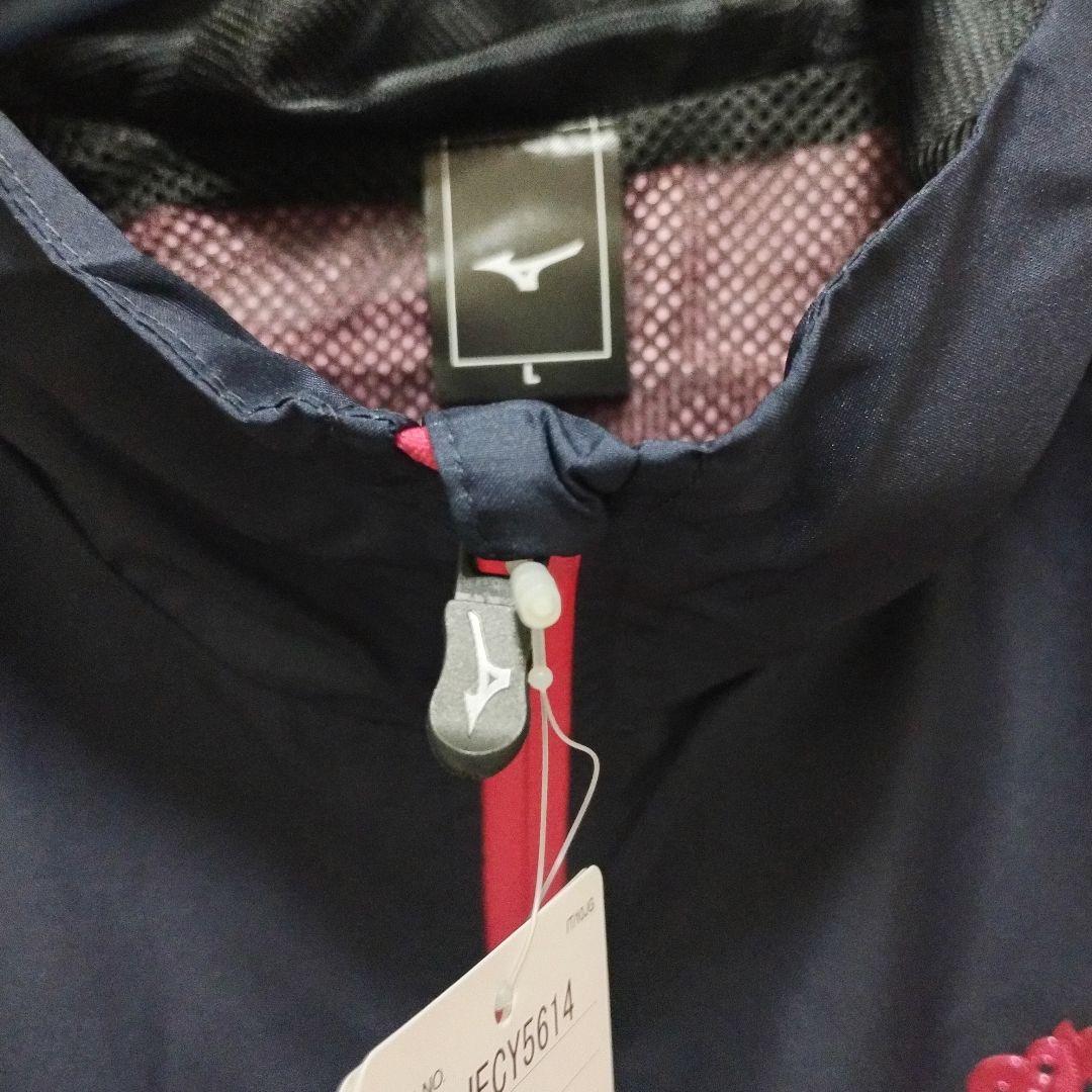 新品 セレッソ大阪2025セレモニー ジャケット MIZUNO ピンクネイビーＬ