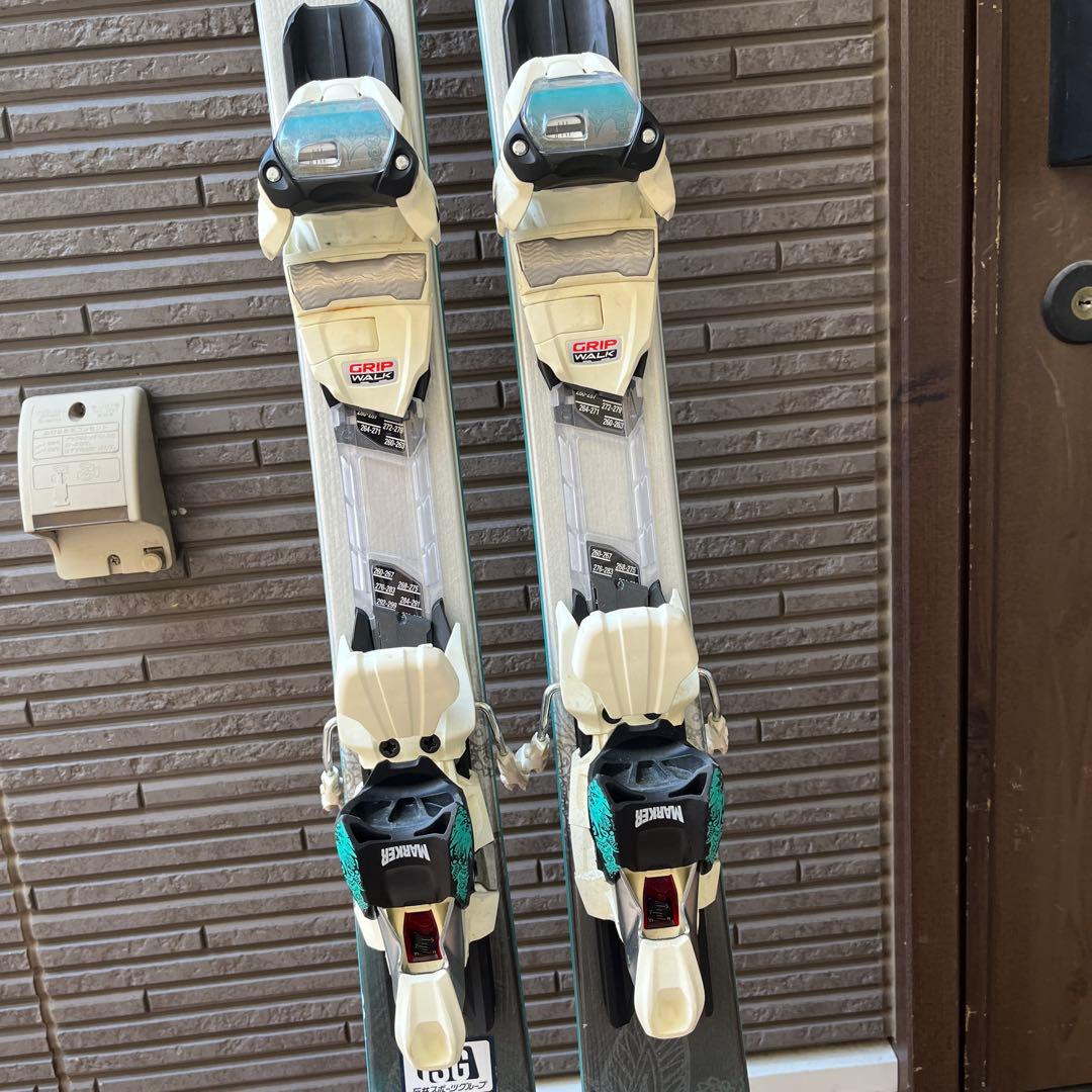 K2 Beluved 777 スキー板 バインディング付き　長さ149センチ