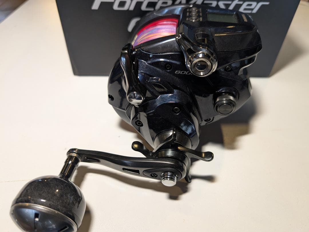 シマノ　20フォースマスター6000【使用7.5時間】