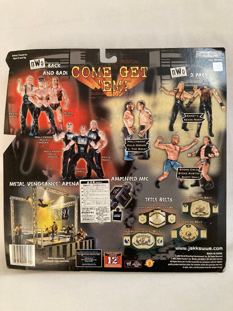 ハリウッド・ハルク・ホーガン× ザ・ロック　WWEスーパースターフィギュア