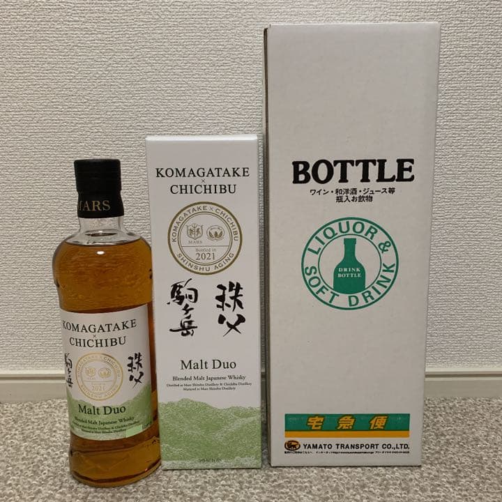 駒ヶ岳 x 秩父 Malt Duo  ブレンデッドモルトジャパニーズウイスキー