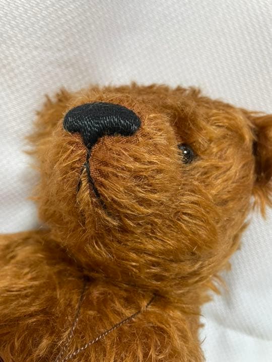 アメリカ製 アーティスト テディベア ヴィンテージ ジャーマンモヘアベルベア