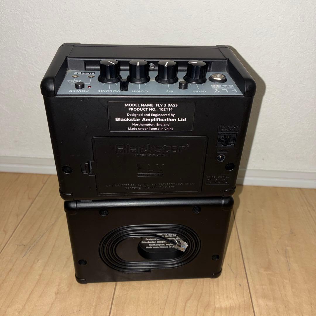 【美品アダプタ付】Blackstar FLY3 bass Stereo Pack
