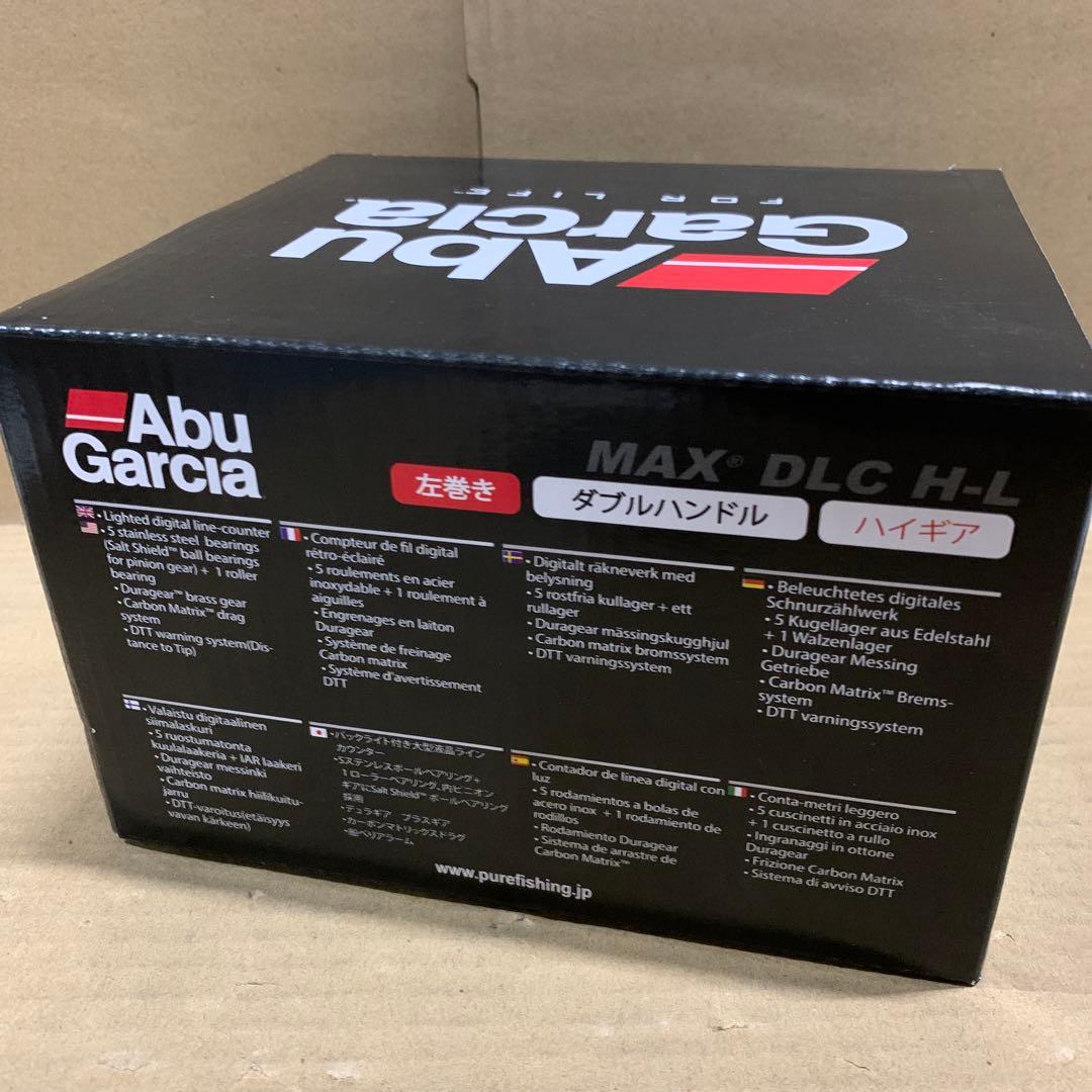新品　アブガルシア　MAX DLC H-L デジタルラインカウンター 左巻き