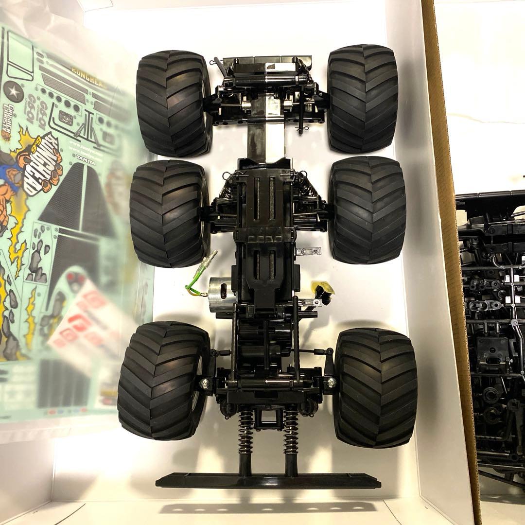 タミヤ コングヘッド 6×6 メカなし 組立済み ボディ未塗装