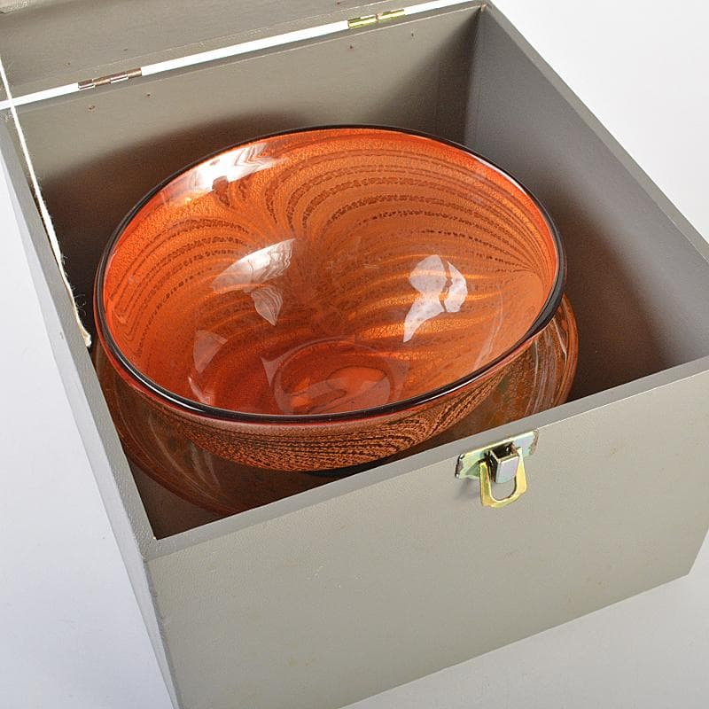 ガラス作家　高松敬子作　鉢　器　2点まとめて　D　R7510