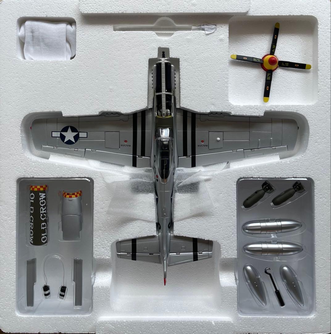絶版新品希少GMP/ 1/35 P51Dマスタング“Old Crow”ジオラマ付