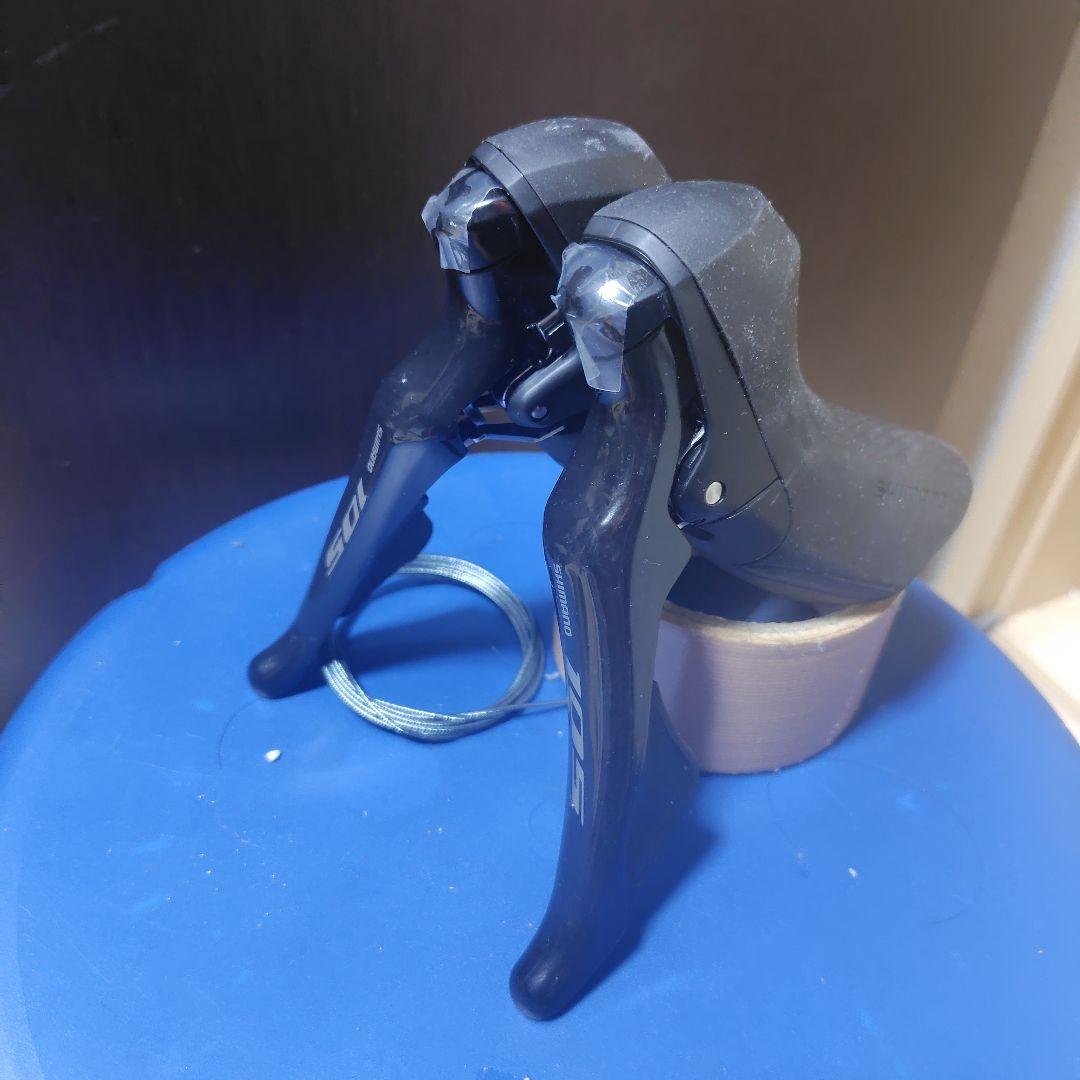 Shimano 105 シフター・レバー 黒　STR-7000