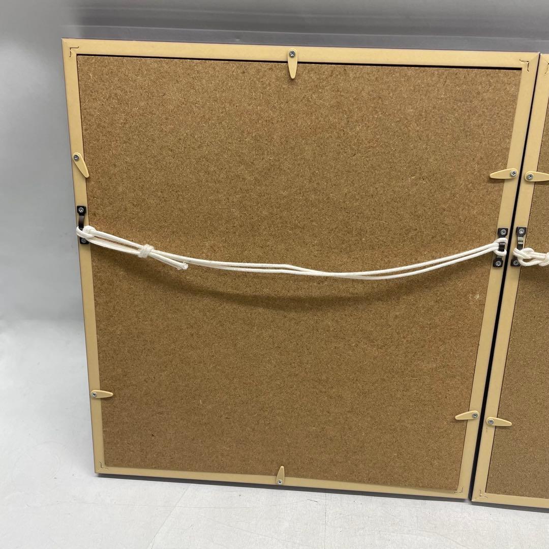 両界曼茶羅　胎蕆界曼荼羅　色紙　額縁付き