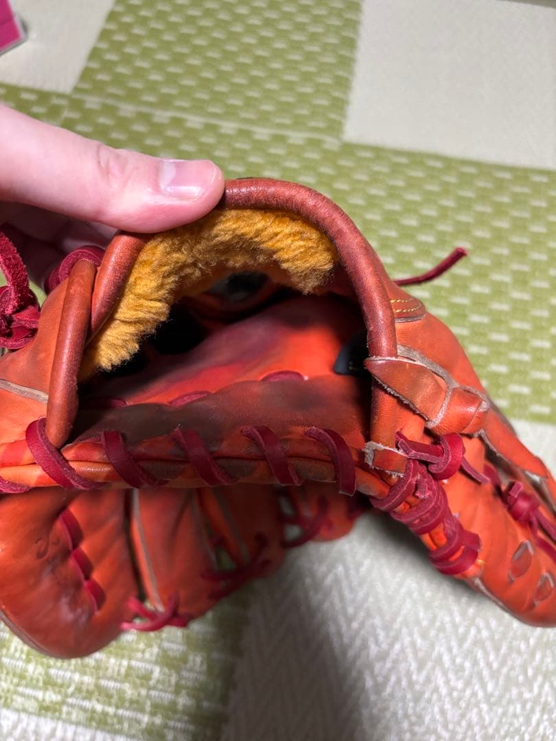 ミズノプロ 硬式投手用 逆巻き