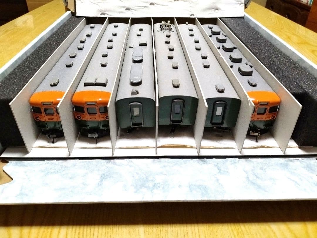 カツミ　HOゲージ　165系直流急行形電車6両　ブラスモデル