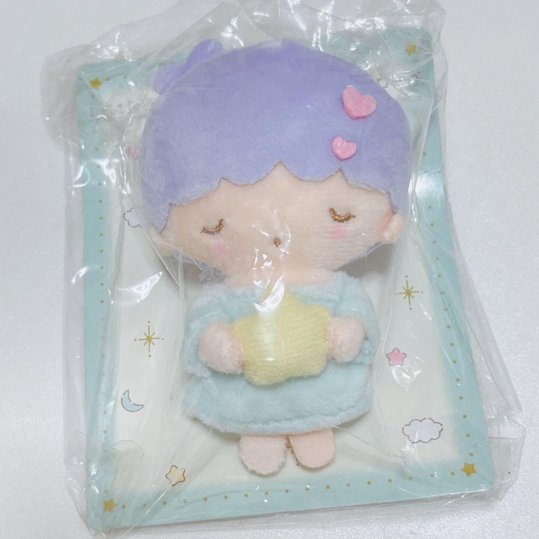 サンリオ キキララ ブローチ フレームデザイン リトルツインスターズ マスコット