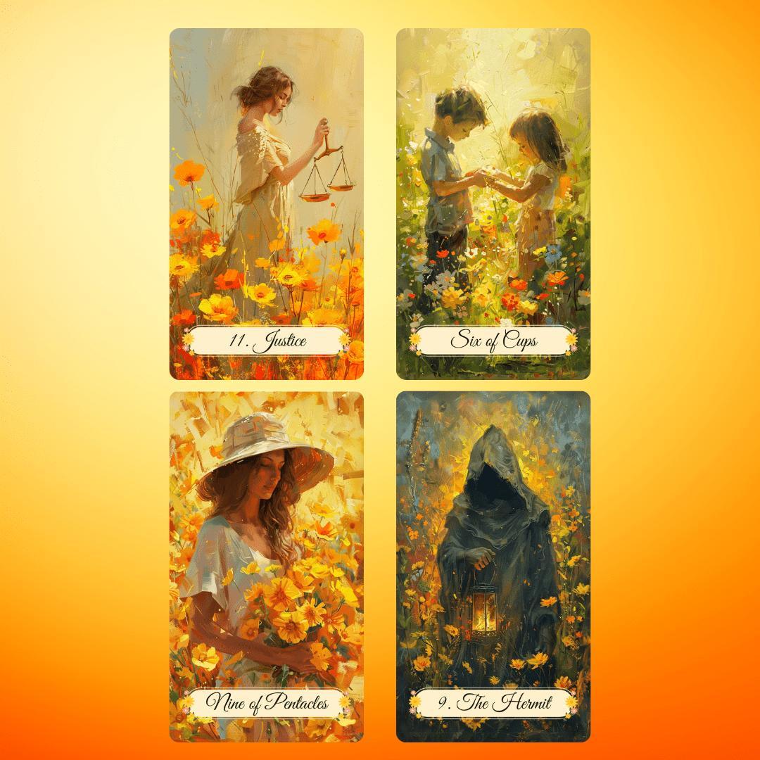 【正規品タロットカード】入手困難✨英国人気メーカー四季コレクション✨summer