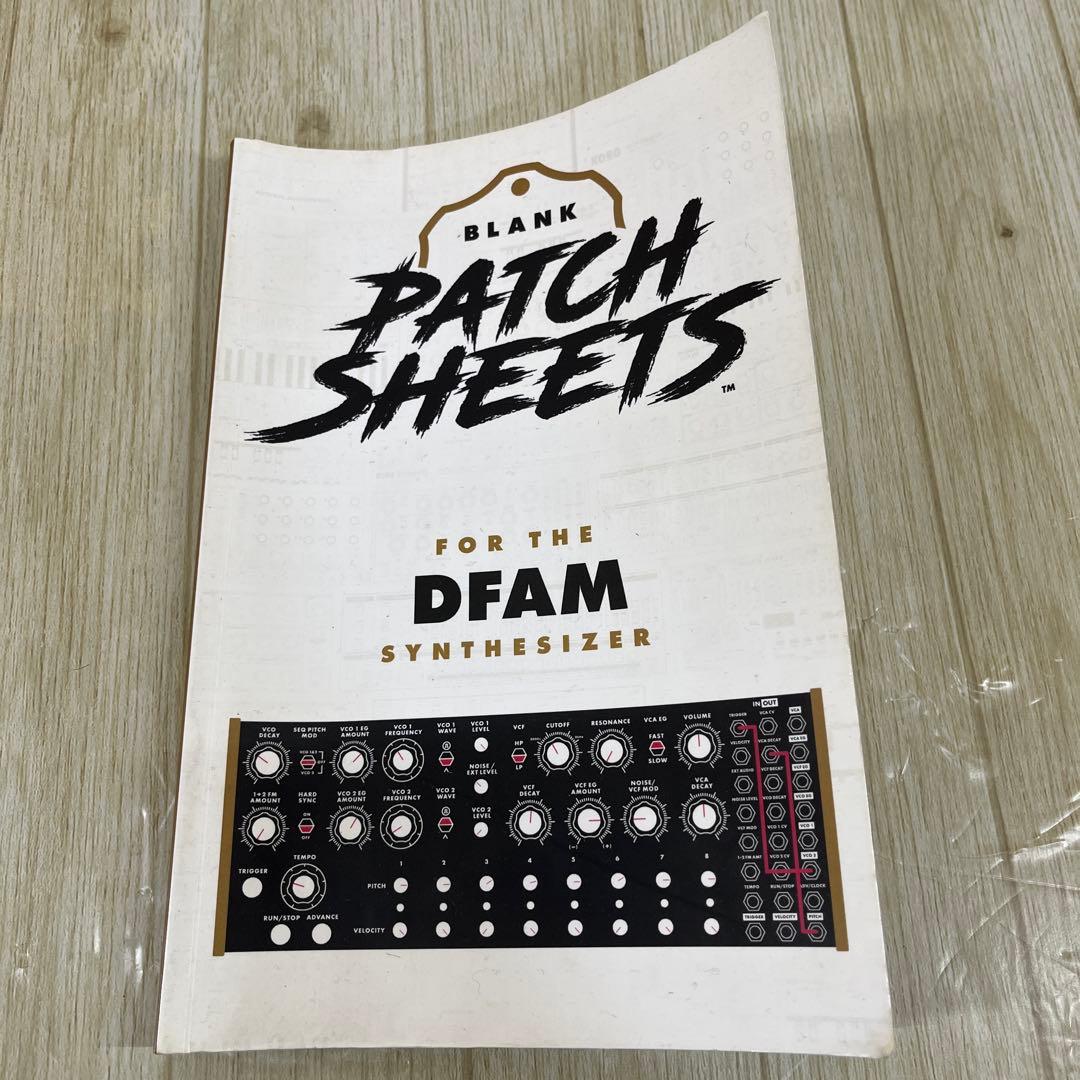 moog DFAM セミモジュラーシンセサイザー