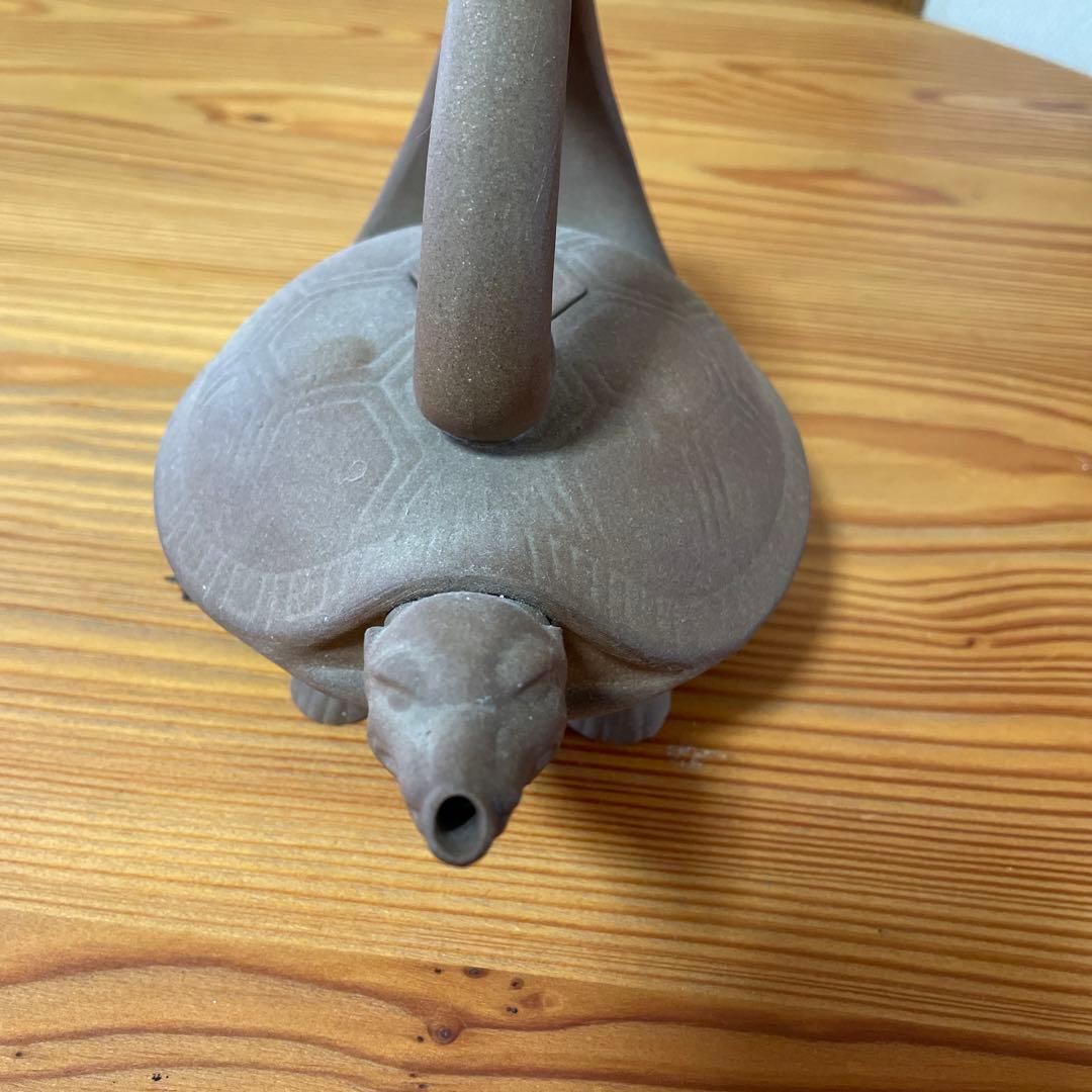 第14代　沈壽官　亀　酒器　茶器　急須　千代香