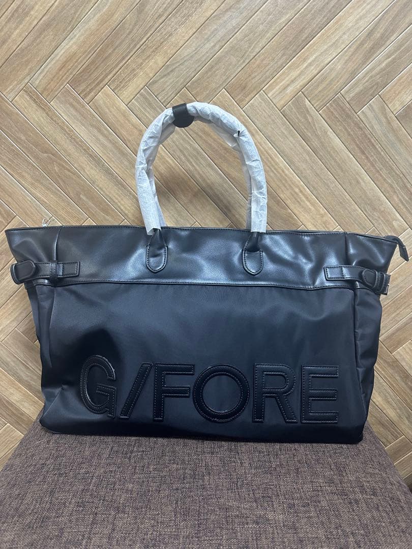 新品未使用☆G/FOREジーフォア　ボストンバック　ブラック