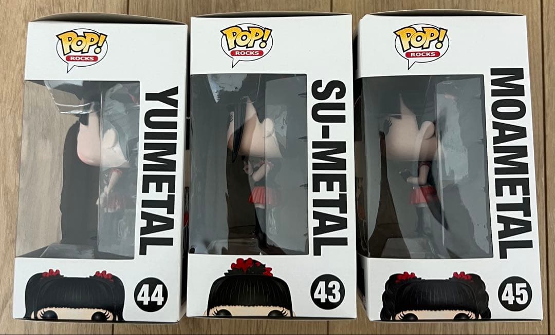 FUNKO POP!ROCKS BABYL ベビーメタル　フィギュア