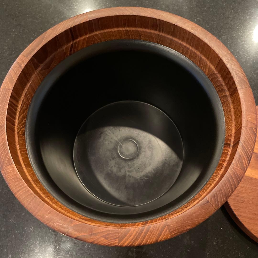 お値下:DANSK ラウンド チーク アイスバケツ