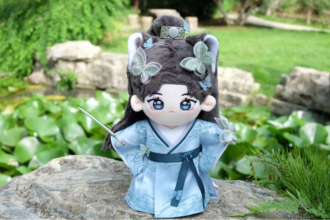 NEW！20cm 山河令 ぬいぐるみ 着せ替え衣装 温客行 龔俊 周子舒 張哲瀚