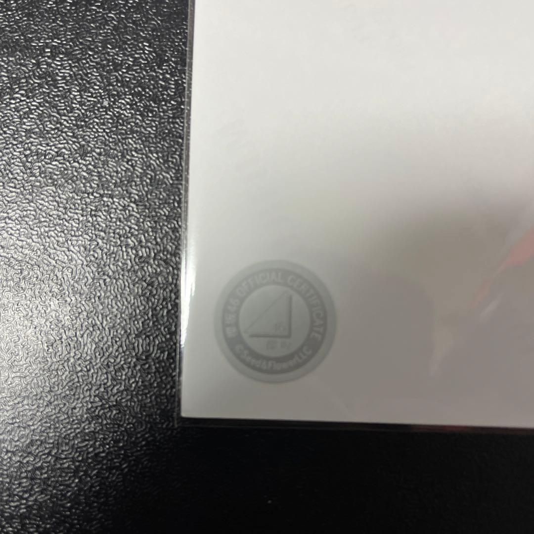 も*ん様 櫻坂46 山田桃実　生写真　四期生お披露目制服　直筆サイン　ヒキ