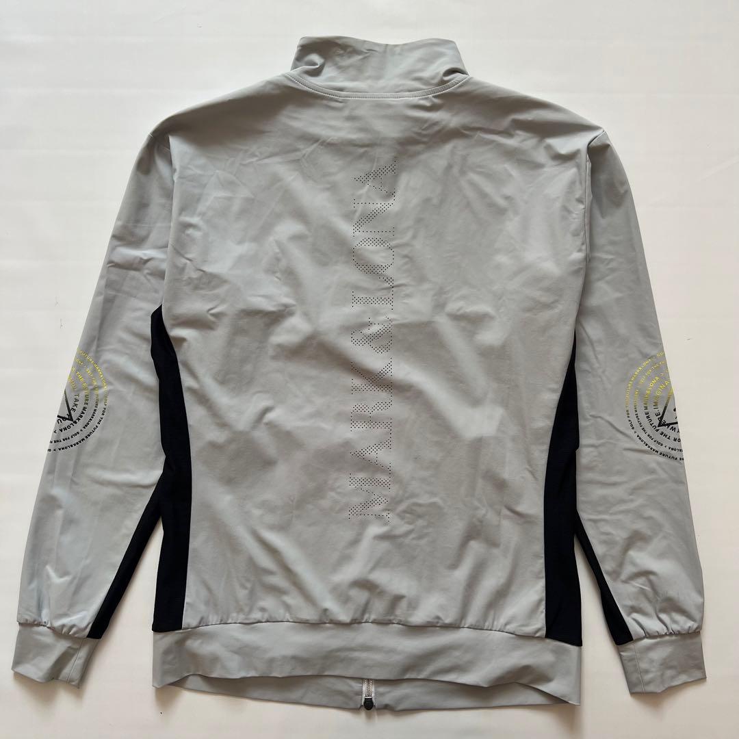 MARK&LONA マークアンドロナ　ナイロンジャケット メンズ　ゴルフ　ロゴ