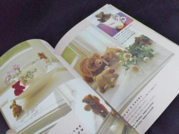 小柳英美 ミニチュアサイズのテディベア/ドールハウス ぬいぐるみ ハンドメイド