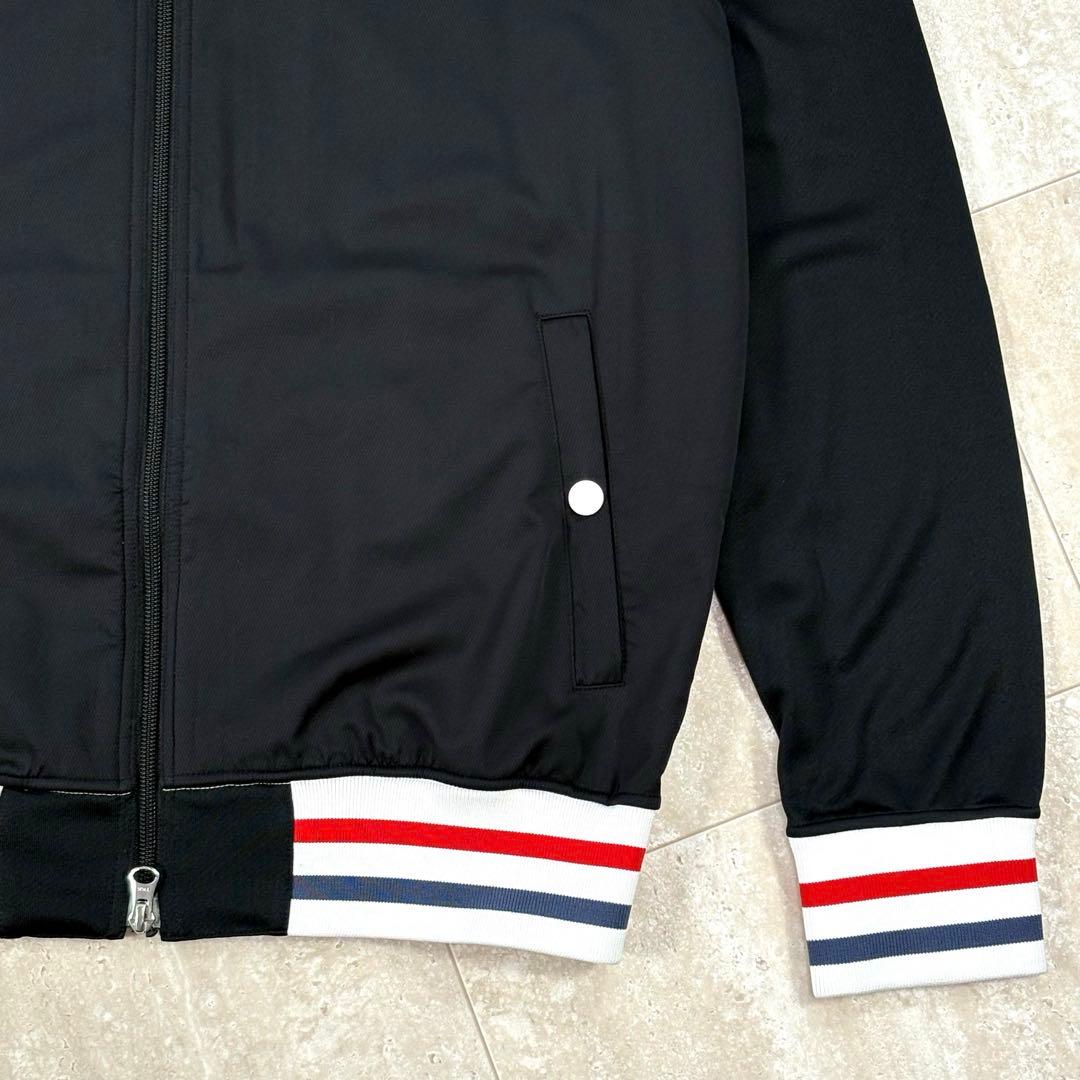 【キャロウェイ】トラックジャケット　LLサイズ　ブラック　ロゴ刺繍　ダブルジップ