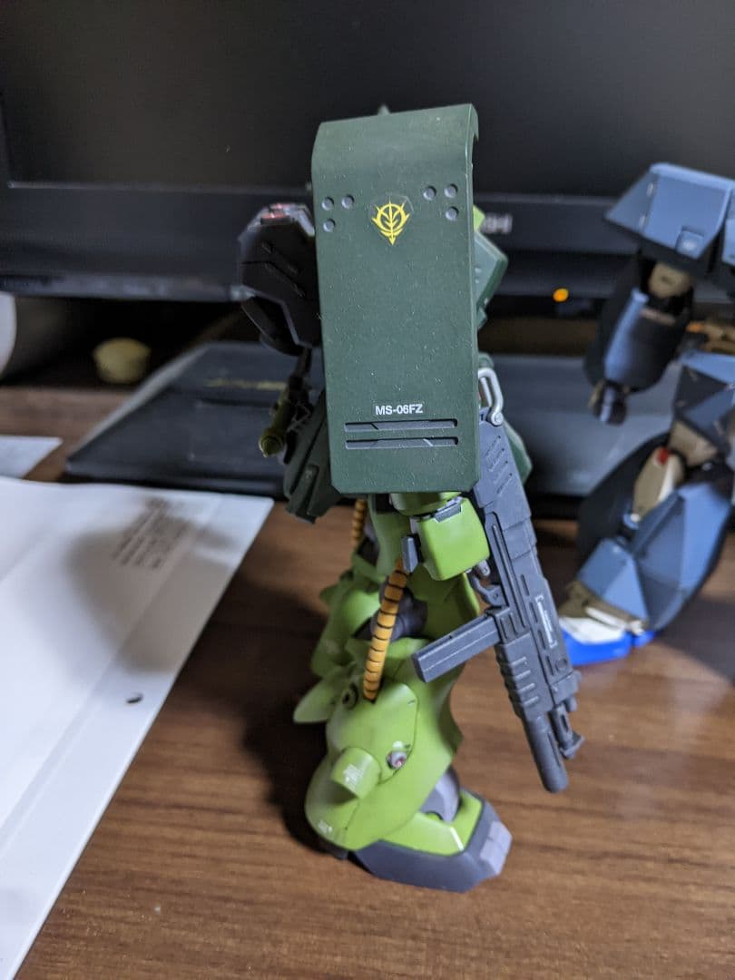 ＲＥザクⅡＦＺ　MGケンプファー　MGガンダムアレックス