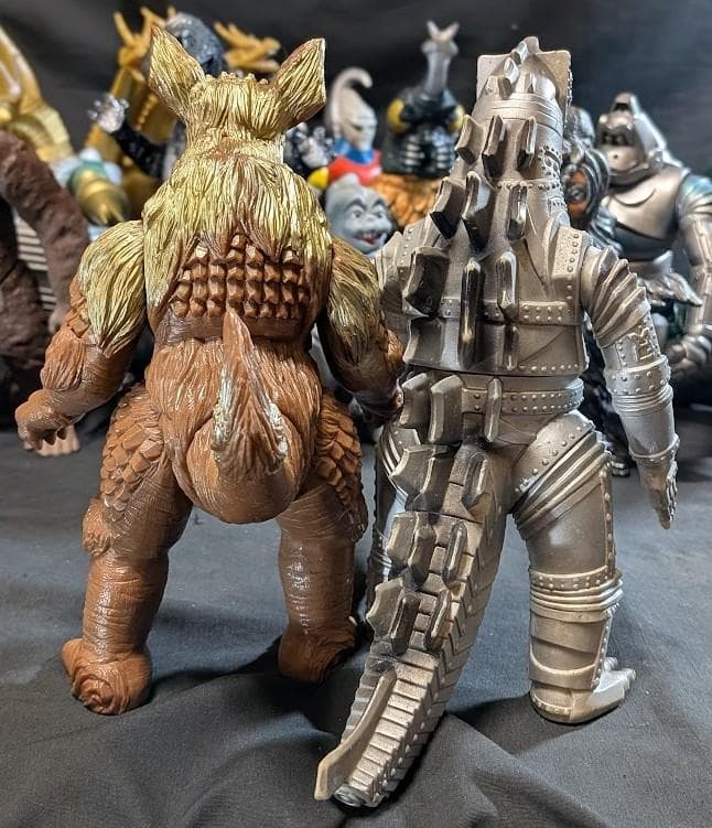 昭和ゴジラ 東宝チャンピオンまつり（バンダイ）ソフビコンプリート19体セット