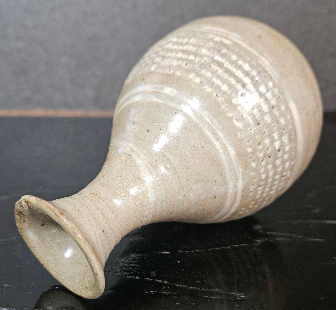 李朝古美術　李朝古陶磁器　李朝三島　李朝三嶋　徳利　花入　茶道具　茶器　酒器