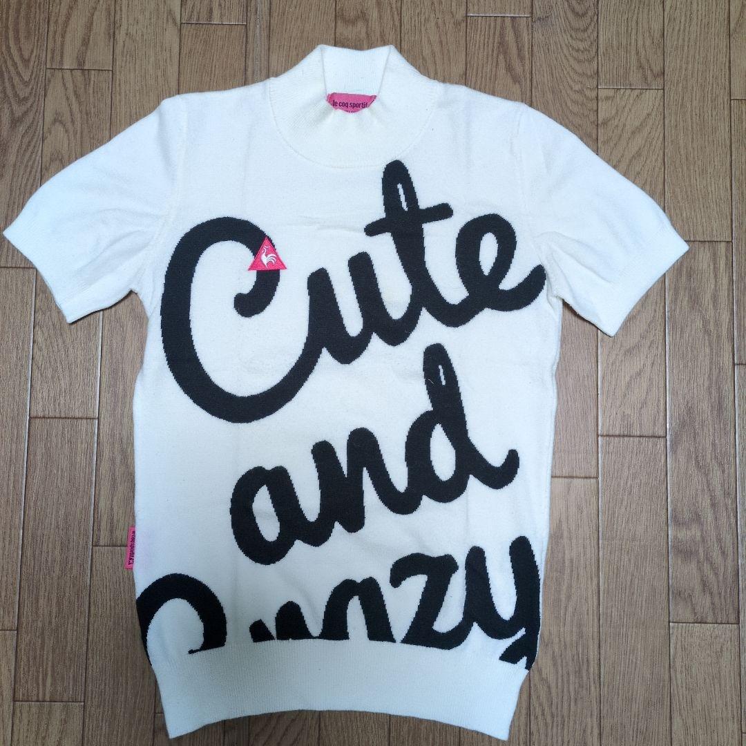 Le Coq Sportif ゴルフウェア 黒×白 コーデセット／サイズ7（S）