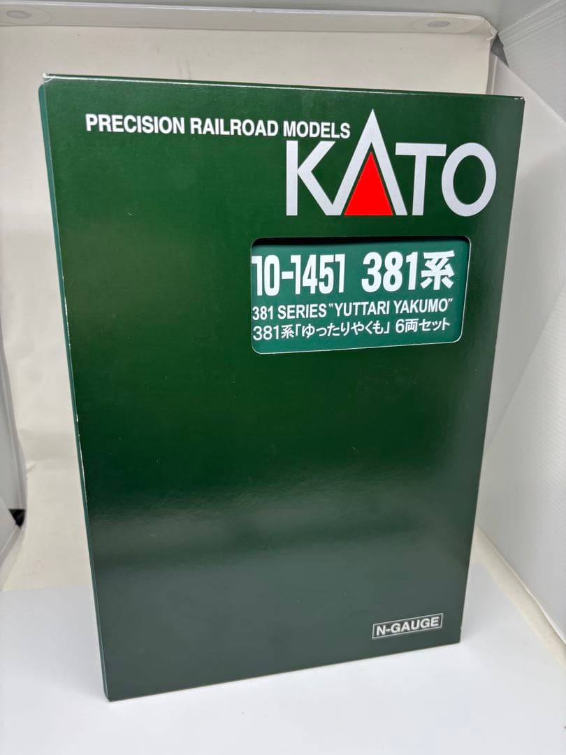 新品未使用！KATO 10-1451 381系 ゆったりやくも 6両 Nゲージ