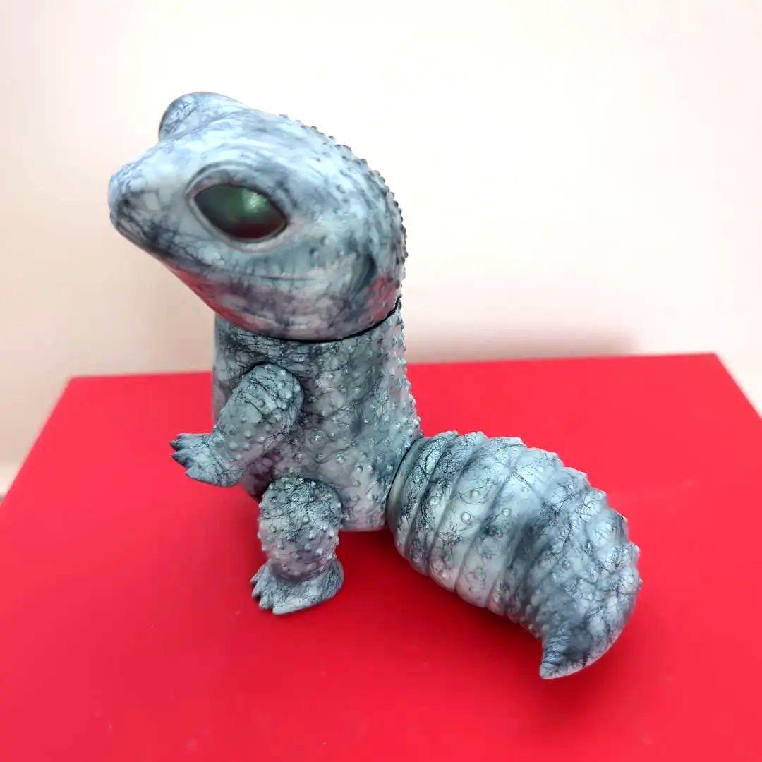 ヒョウモントカゲモドキ　レオパ　ソフビ　フィギュア