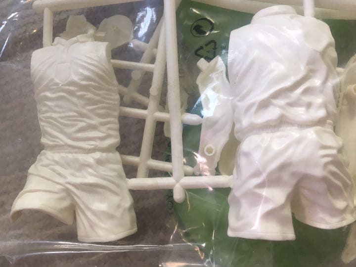 珍品 AirFix サッカー イングランド代表 ベッカム他4人セット プラモデル