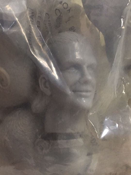 珍品 AirFix サッカー イングランド代表 ベッカム他4人セット プラモデル