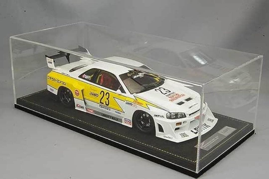 ミニカー INNO LB-ER34 NISSAN SKYLINE LBWK R34