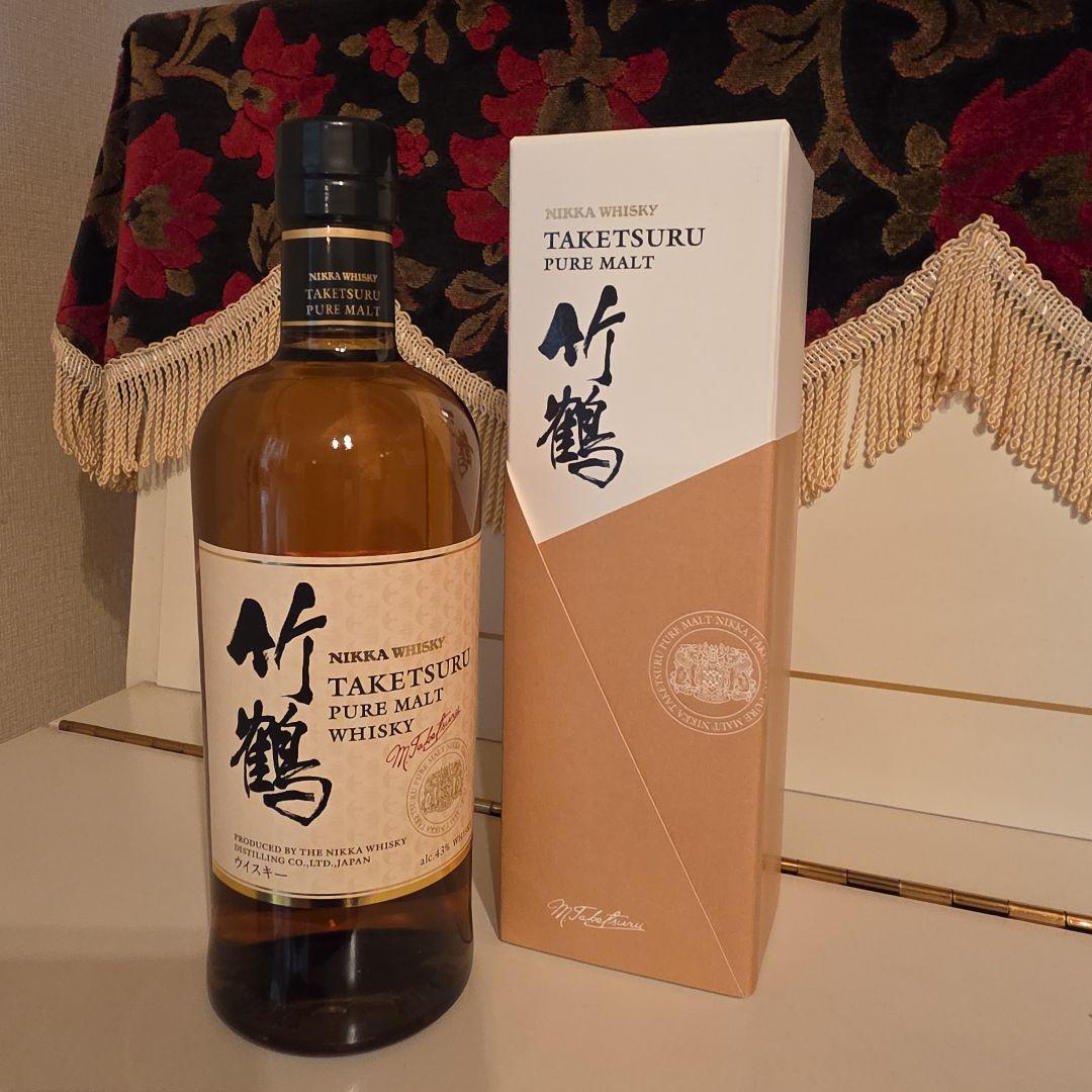 <新品>入手困難 NIKKA 竹鶴 PURE MALT(最安値) 8500円 !