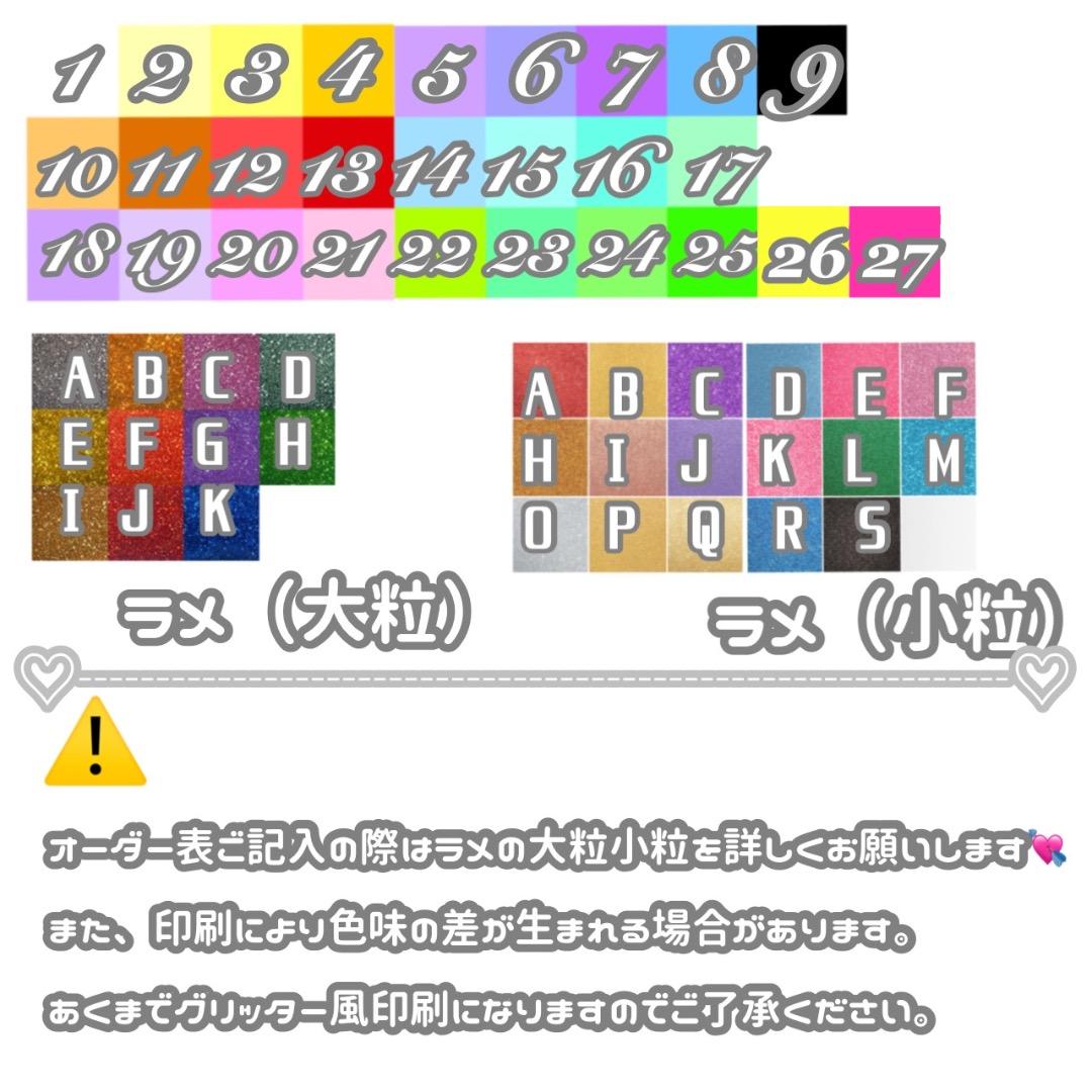 連結文字パネル 連結うちわ文字 ネームボード オーダーページ