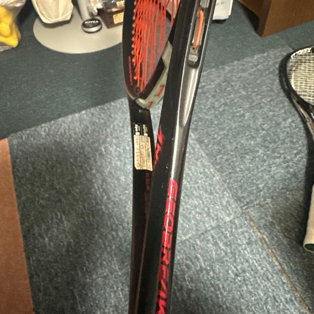 YONEX ジオブレイク　ソフトテニス　ラケット　軟式　激安　赤　ヨネックス